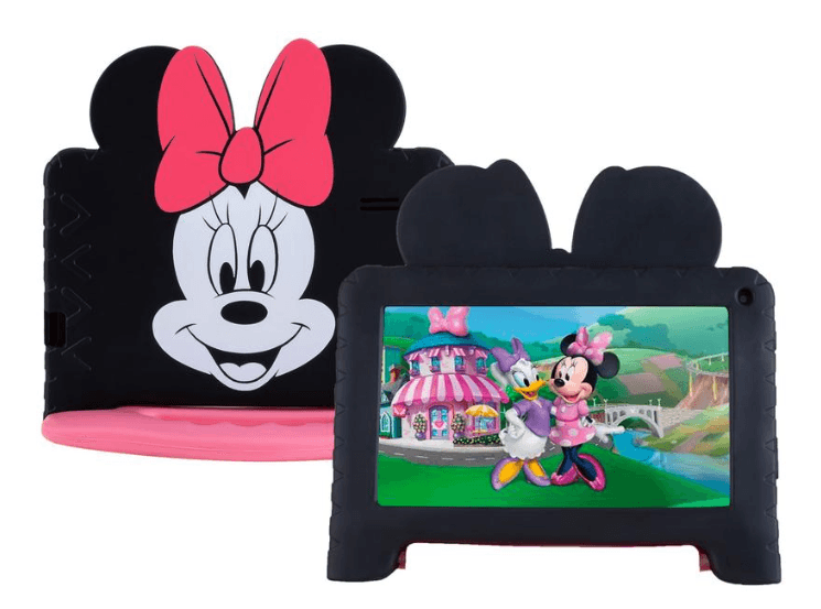 Tablet Multi Minnie Mouse Nb414 Preto 64gb Wi-fi
